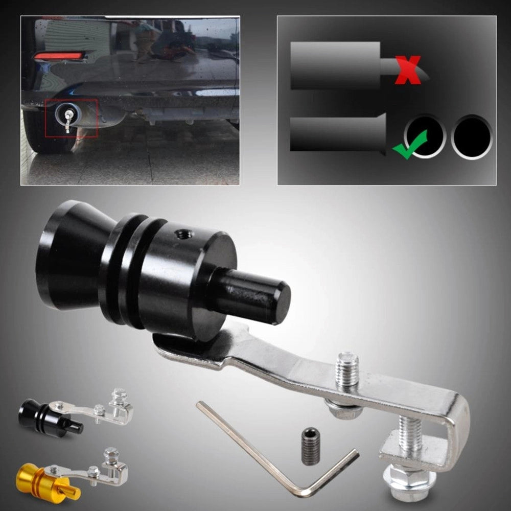 Trade Shop - Auto Tuning Kit Effetto Turbo Fischio Marmitta Terminale Turbina Suono -