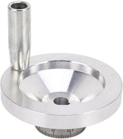 Manubrio in alluminio demontabile da 80 mm per macchine a frese e a tornio