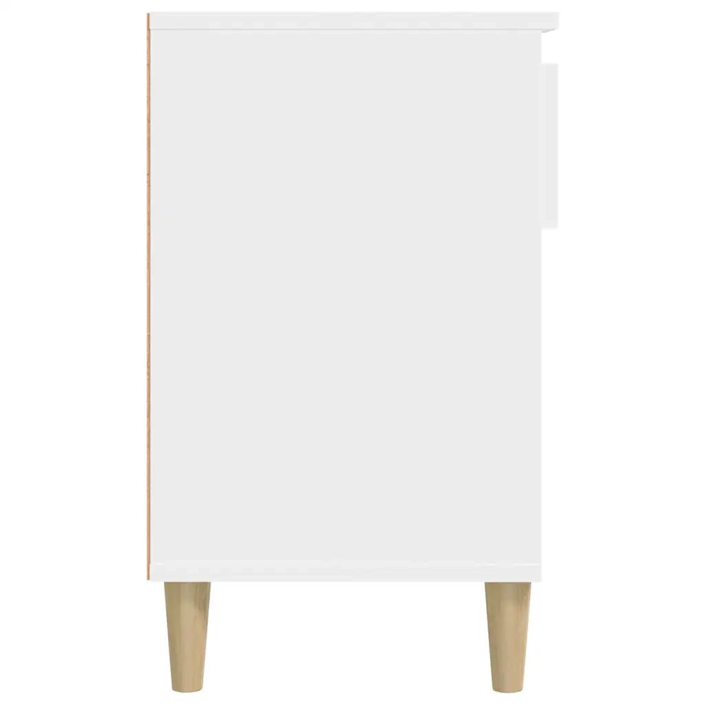 Armoire à chaussures Blanc 102x36x60 cm Bois d'ingénierie