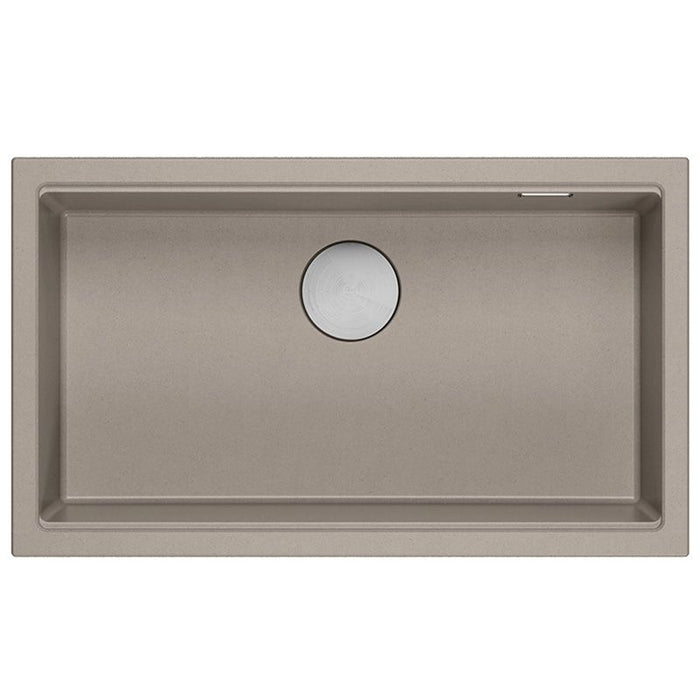 Lavello In Granito Logan 110 Beige Acciaio