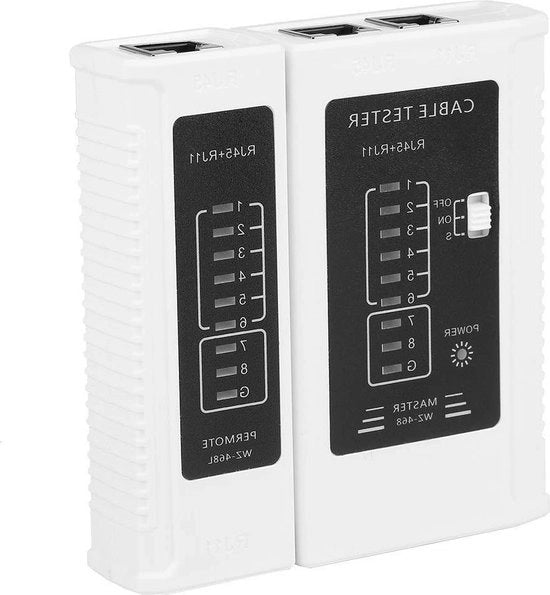 Testatore di cavi a rete multifunzionale per RJ45 RJ11 - testatore di cavi Ethernet LAN - telefono di test per cavi - test di continuità - GPS tracciamento.