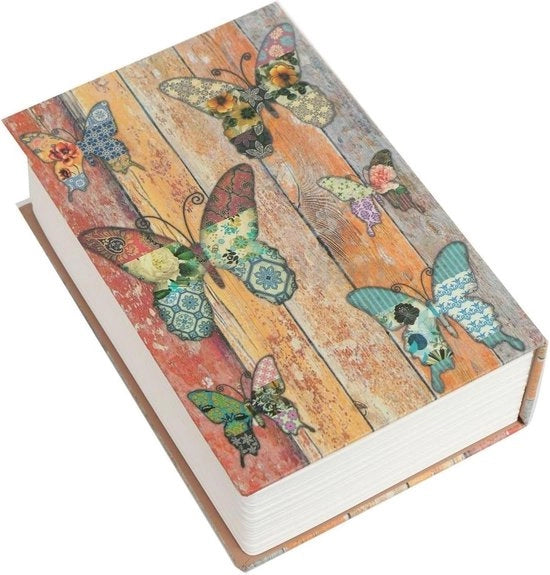 Libreria Finta con Chiusura a Cassetto Grande Dimensioni 178x114x51 cm Con Chiave a Scheda e Cassettino per Gioielli - Regalo per Bambini Natale - Stile 3.