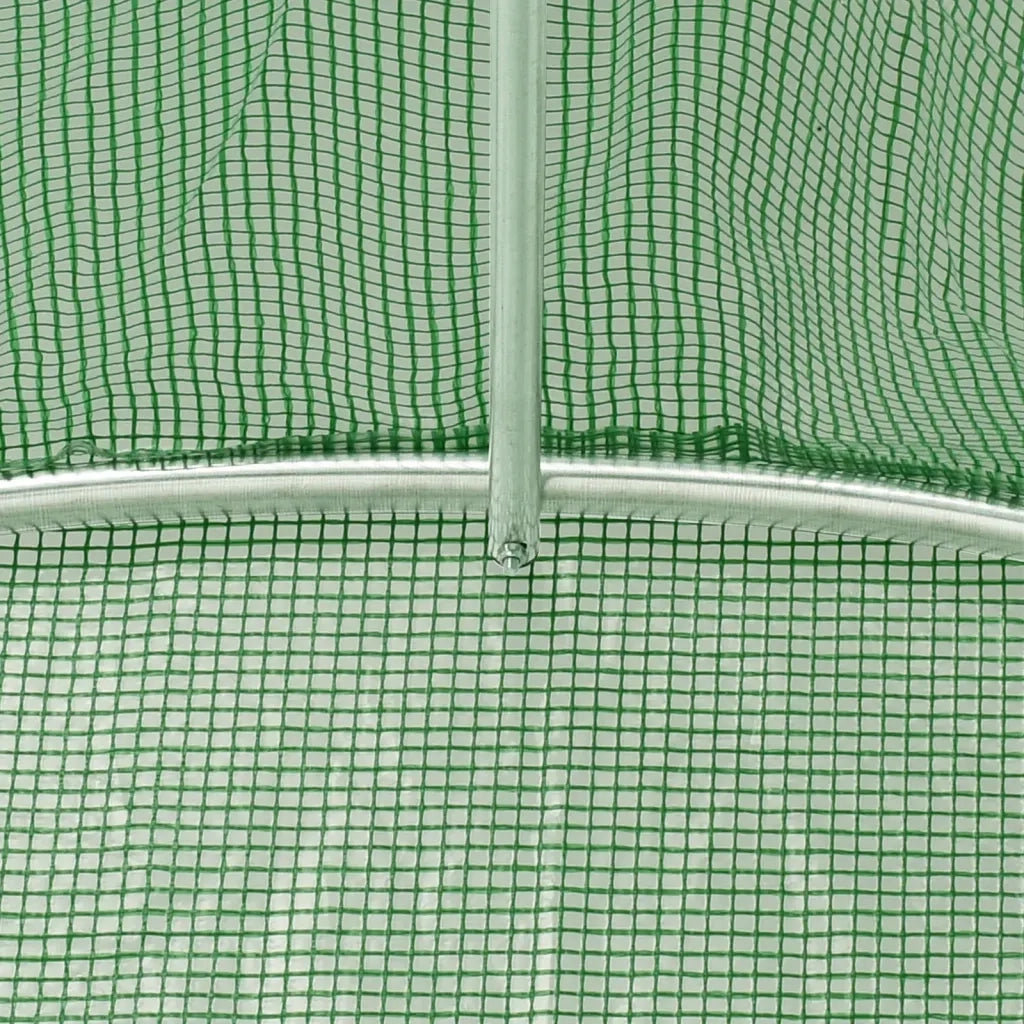 Serra con Telaio in Acciaio Verde 8 m2 4x2x2 m CFW4359761