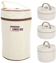 Lunchbox Geïsoleerd 304 Acciaio Inox - Contenitore Termico Portatile - Scatola di Pranzo Multifunzionale - 2/3/4 Pezzi - Sicuro e Non Permeabile - Eccellente Conservazione del Calore - Contenitore Termico