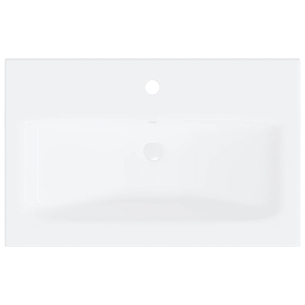 Set Mobili da Bagno Bianco in Truciolato