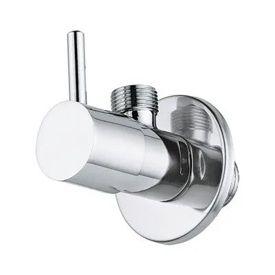 Rubinetto sottolavabo tondo cromato 1/2 x 1/2