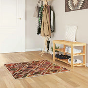 Runner Tappeto MARSA Multicolore 100 x 100 cm Poliestere e PVC 42023270