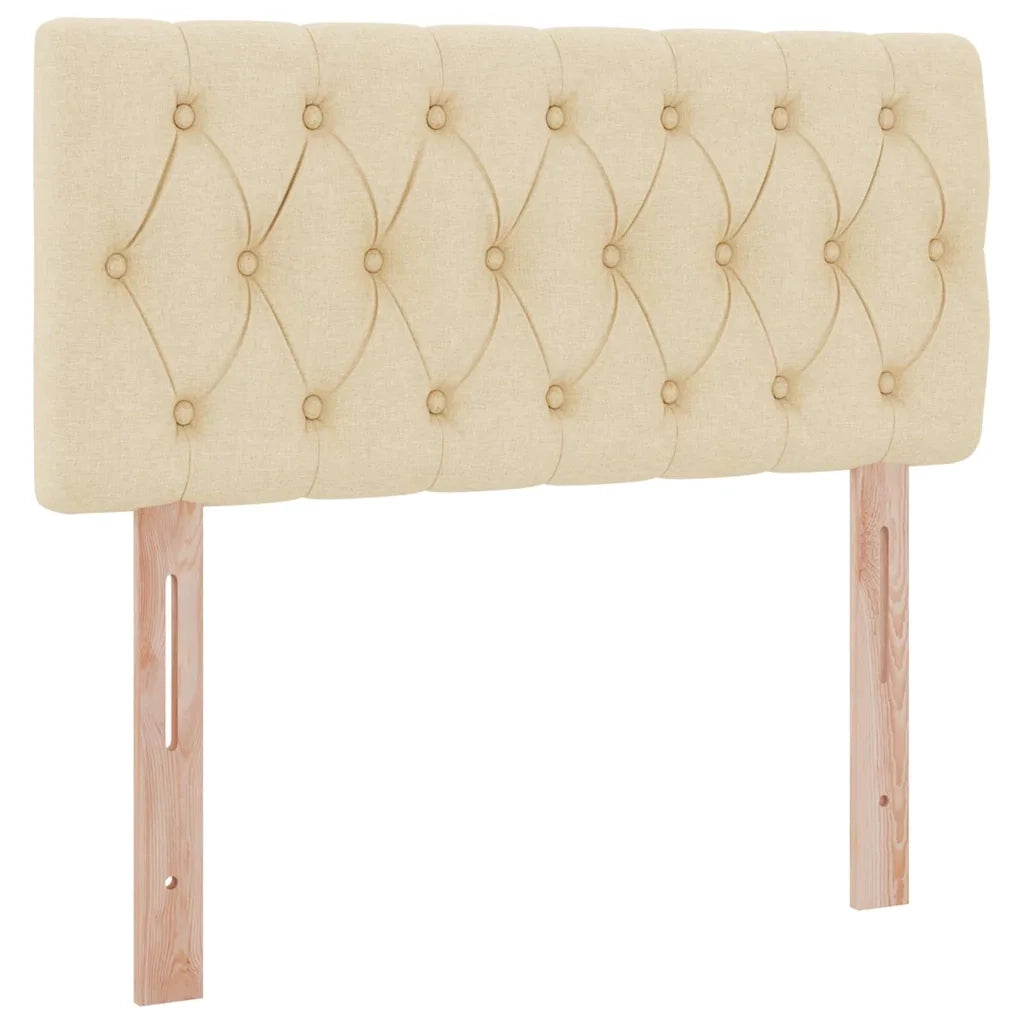 Letto con contenitore e materasso Crema 90 x 190 cm 3370543