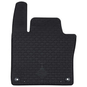 Tappetino per Auto 4 pz Nero adatta per Volvo XC60 2018- Gomma CFW6064756