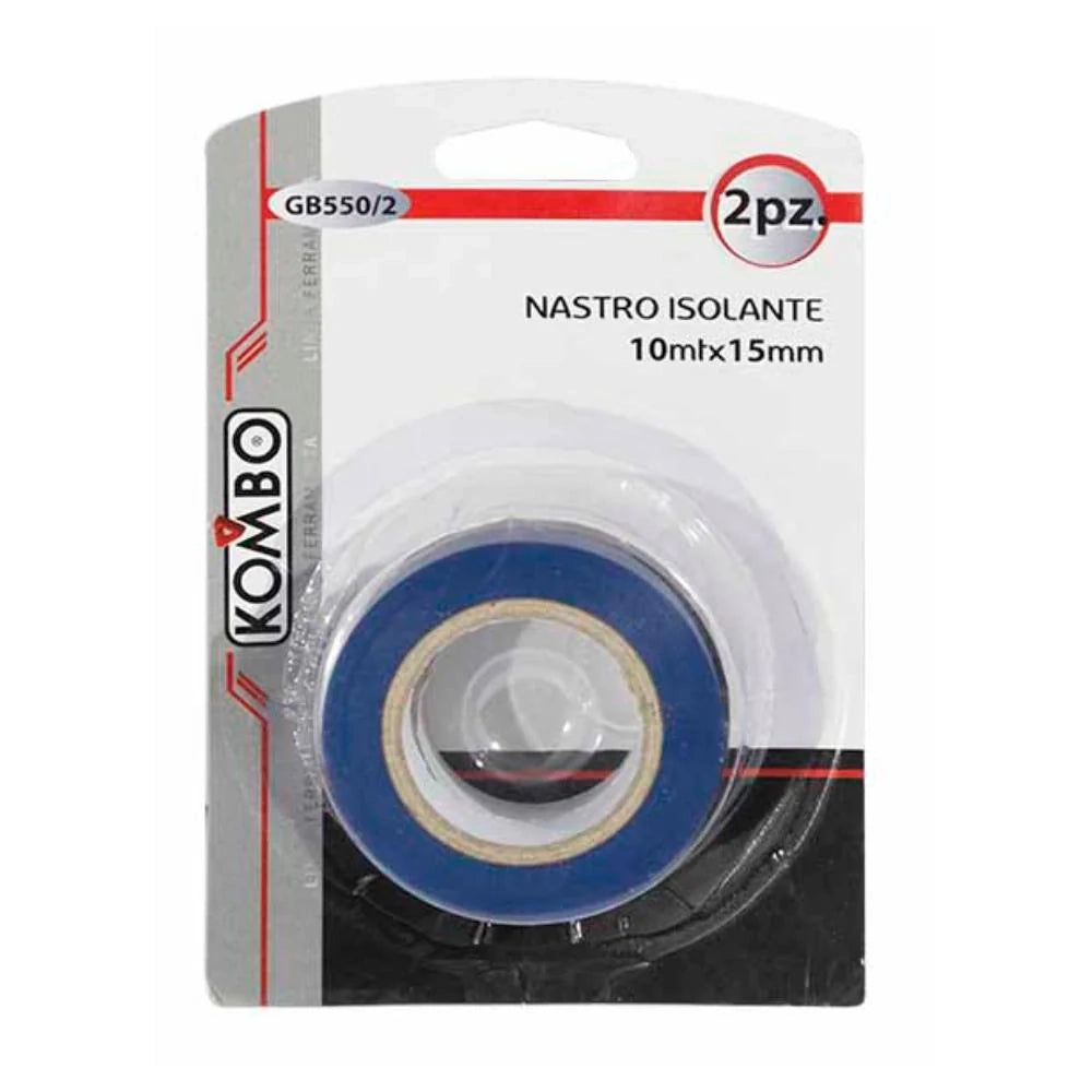NASTRO ISOLANTE 15MM X 10MT PZ 2