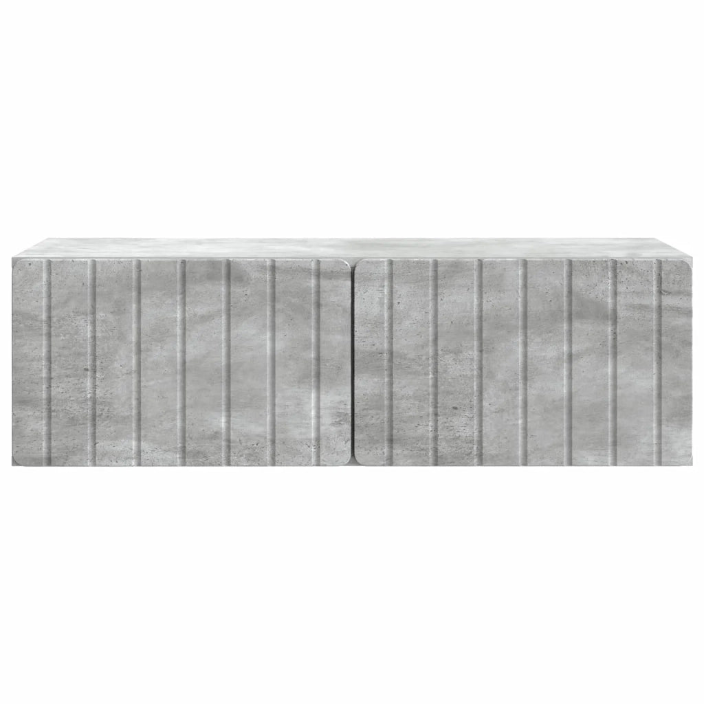 Mobile Porta TV da Muro Grigio Cemento 98 x 41 x 30 cm