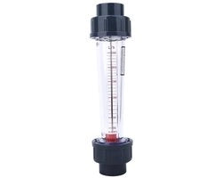 Misuratore di Flusso Transparente - Display ABS - Diametro 32 mm - Precisione 4% - Portata 250-2500 l/h - Adatto per Liquidi - Flussometro