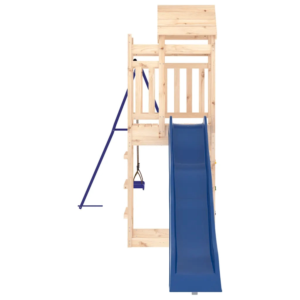 Set da Gioco da Esterno in Legno Massello di Pino 3156973