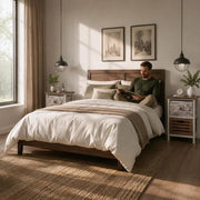 Bedside Tables 2 Pcs. Wood