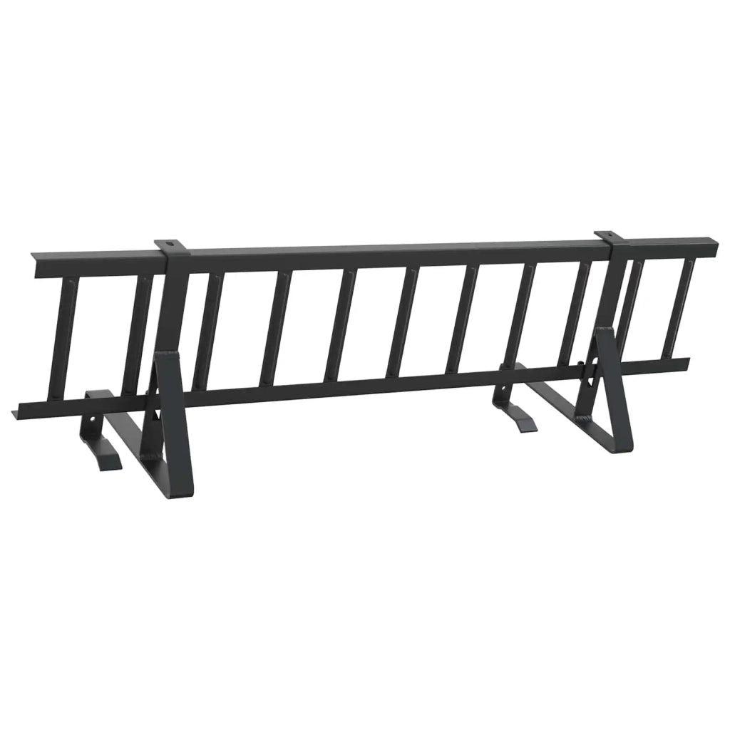 Guardia per neve sul tetto Nero 100 x 29,5 x 34,5 cm Acciaio 42028471