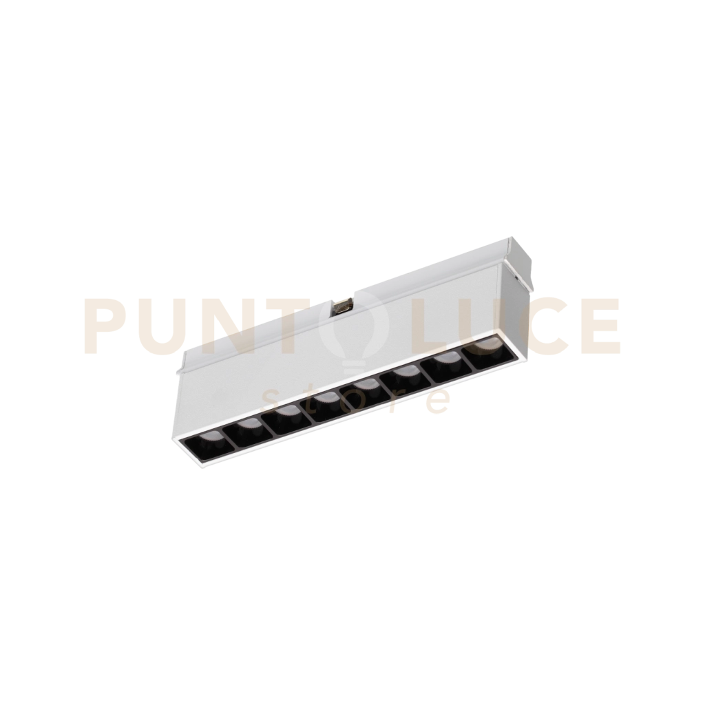 STICK ELEMENTO ILLUMINANTE PER SISTEMA BINARIO 48V LED SMD BRIDGELUX 8 W 40° 870 lm 3000 K BIANCO