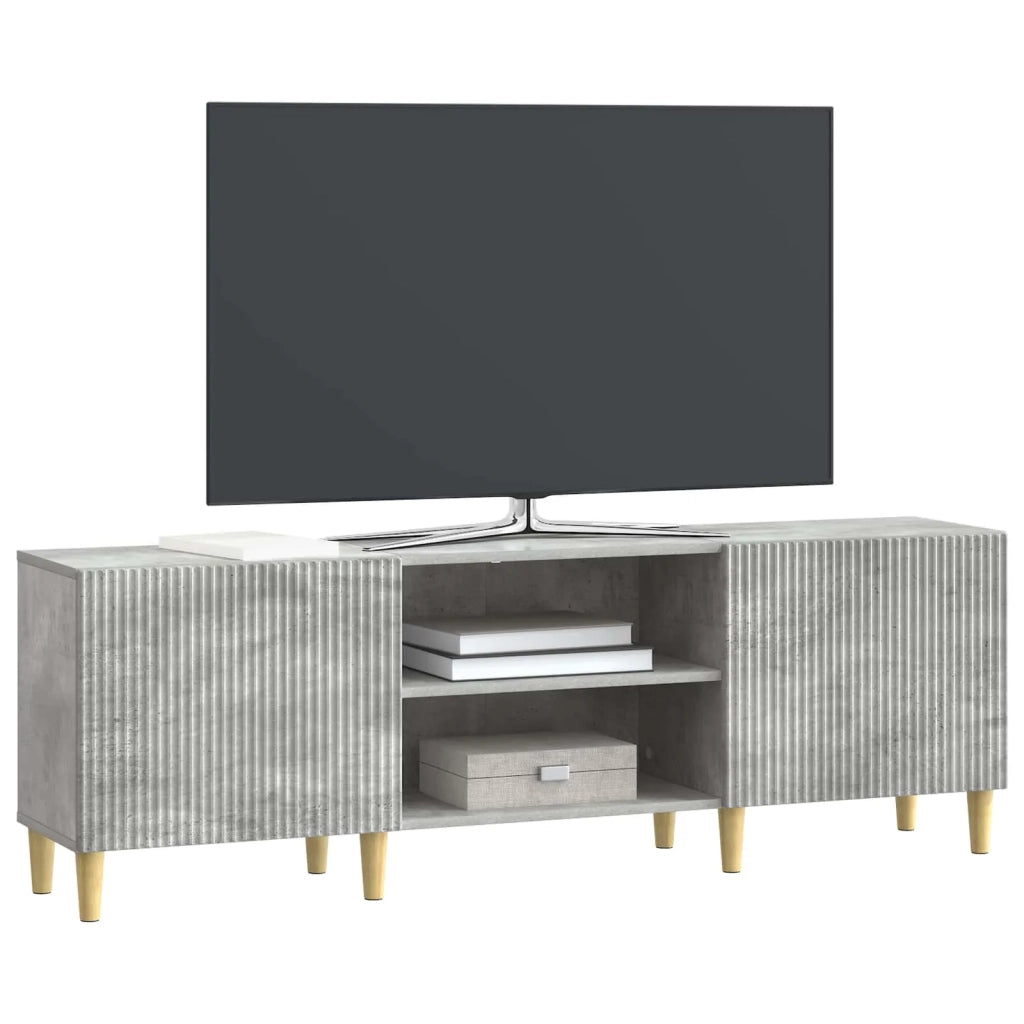 Mobile TV Grigio Cemento 150 x 31 x 50 cm Legno ingegnerizzato