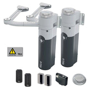 KIT CANCELLI BATTENTE ANTA 1,8M BIDIREZIONALE NICE WALKYKIT 2024 WALKY2024BDKCE