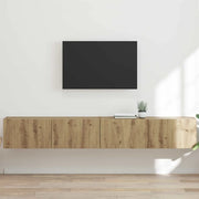 Mobile TV da parete 2 pcs Rovere Artigianale 98 x 31 x 29,5 cm 892248