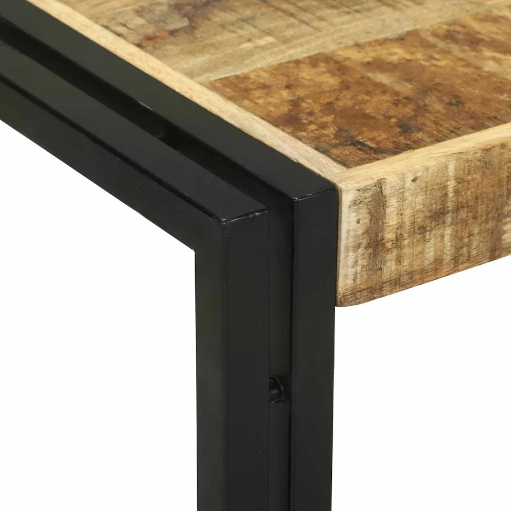 Tavolino da salotto 2 pcs Marrone Legno di mango massello 4104721