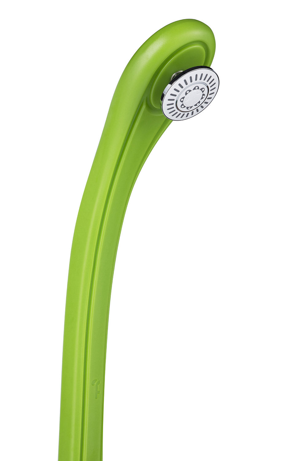 Doccia Solare da Giardino 28L Miscelatore e Lavapiedi Verde