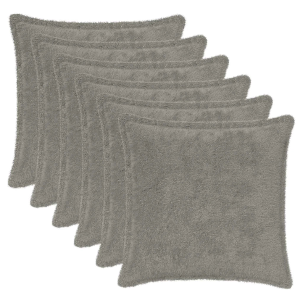 Federa 6 pcs HOUTEN Grigio Chiaro 50 x 50 cm 919385