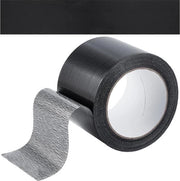 Nastro di fissaggio in tessuto nero da 20m x 80mm - Nastro adesivo impermeabile per tubi e cucito di libreria