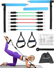 Barra per Pilates in set blu - Traselfway con schienale