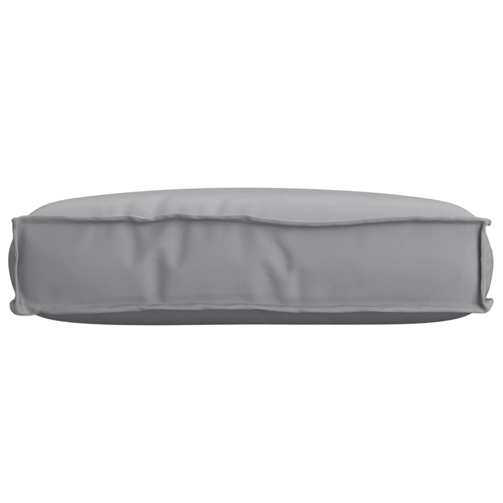 Cuscino per pallet per seduta grigio 60x40x8 cm in tessuto Oxford