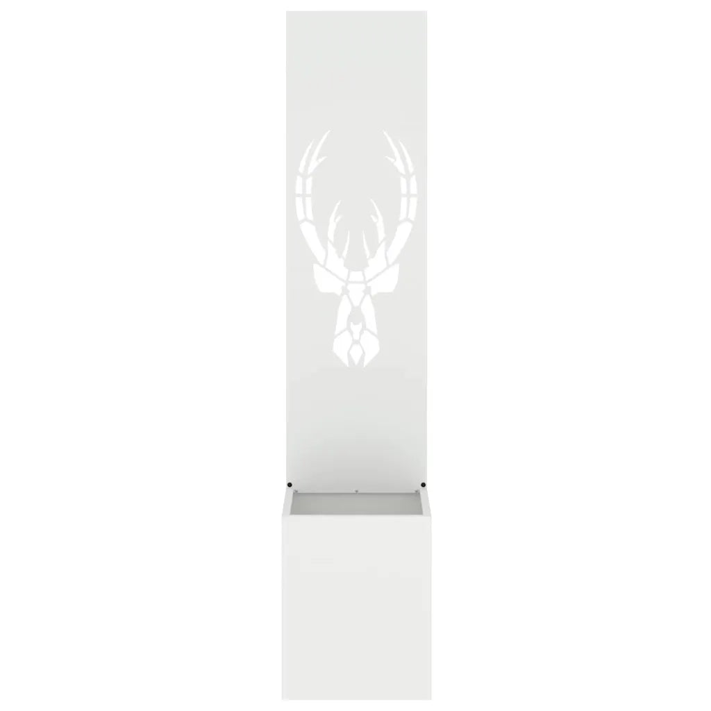 Schermo per privacy in giardino Bianco 32 x 32 x 150 cm CFW6141431