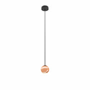Lampada a Sospensione Bora 8,5W 36º 2700K Oro Rosa - Illuminazione LED di Precisione ad alte prestazioni per interni - Beneito & Faure