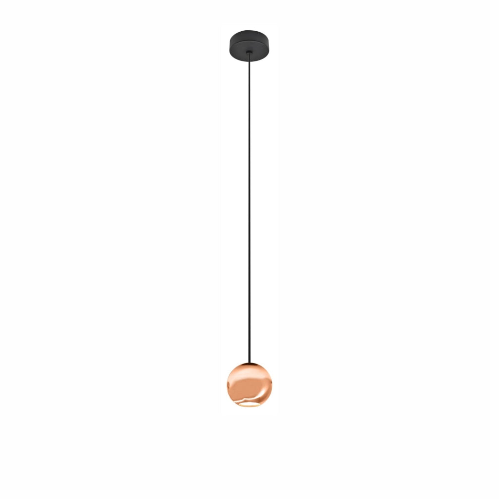 Lampada a Sospensione Bora 8,5W 36º 2700K Oro Rosa - Illuminazione LED di Precisione ad alte prestazioni per interni - Beneito & Faure