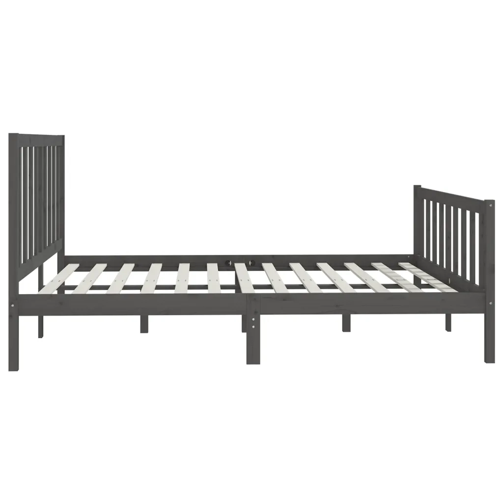 Giroletto Grigio in Legno Massello 200x200 cm