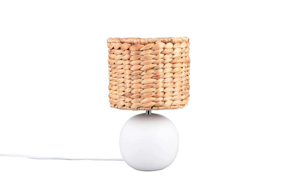 Lampada da tavolo scandinava VINA Trio ceramica bianca E27