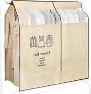 Hoes per Stend-up per Abbigliamento 120x150 cm - Telaio Ademend con Finestra Transparente - Protezione per Abbigliamento Hoes per Stend-up e Armadio per Abbigliamento Hoes per Stend-up
