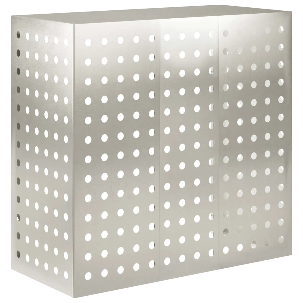 Copertura per condizionatore d'aria Argento 110 x 50 x 105 cm 8014147