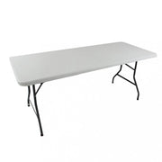 Tavolo Catering 180x75x74 h cm in Acciaio Bianco