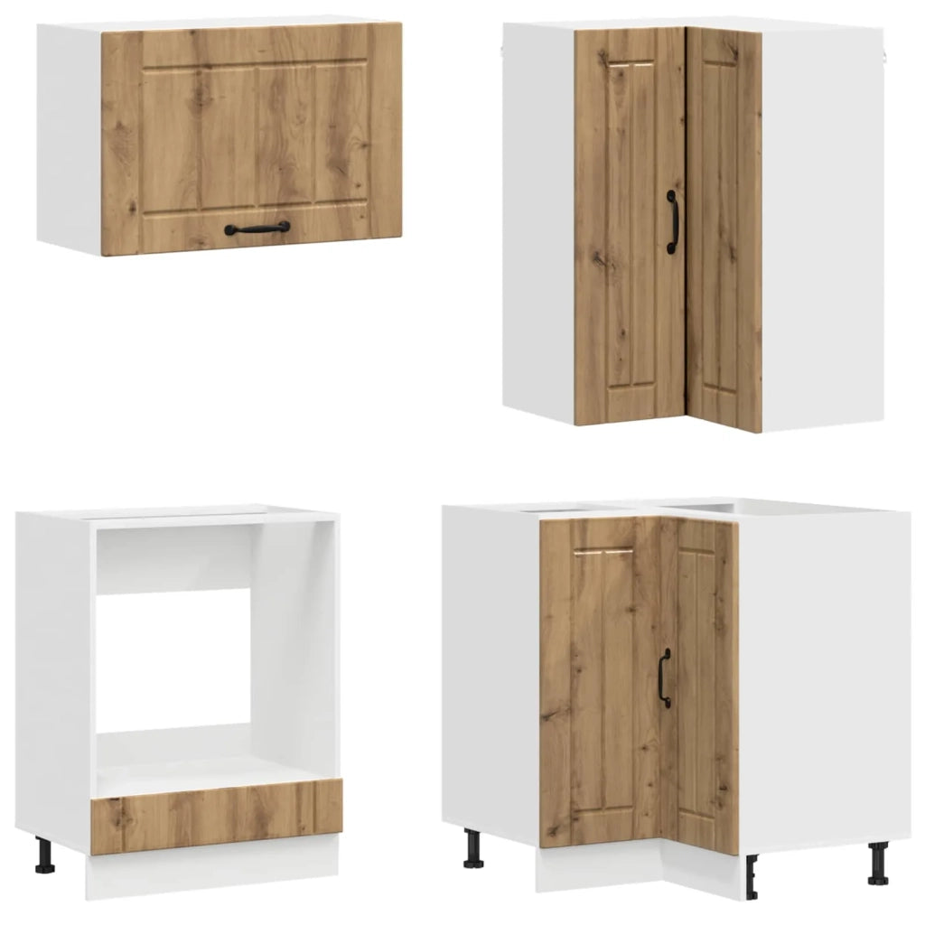 Unità Cucina LUCCA 8 pcs Rovere Artigianale 3438476