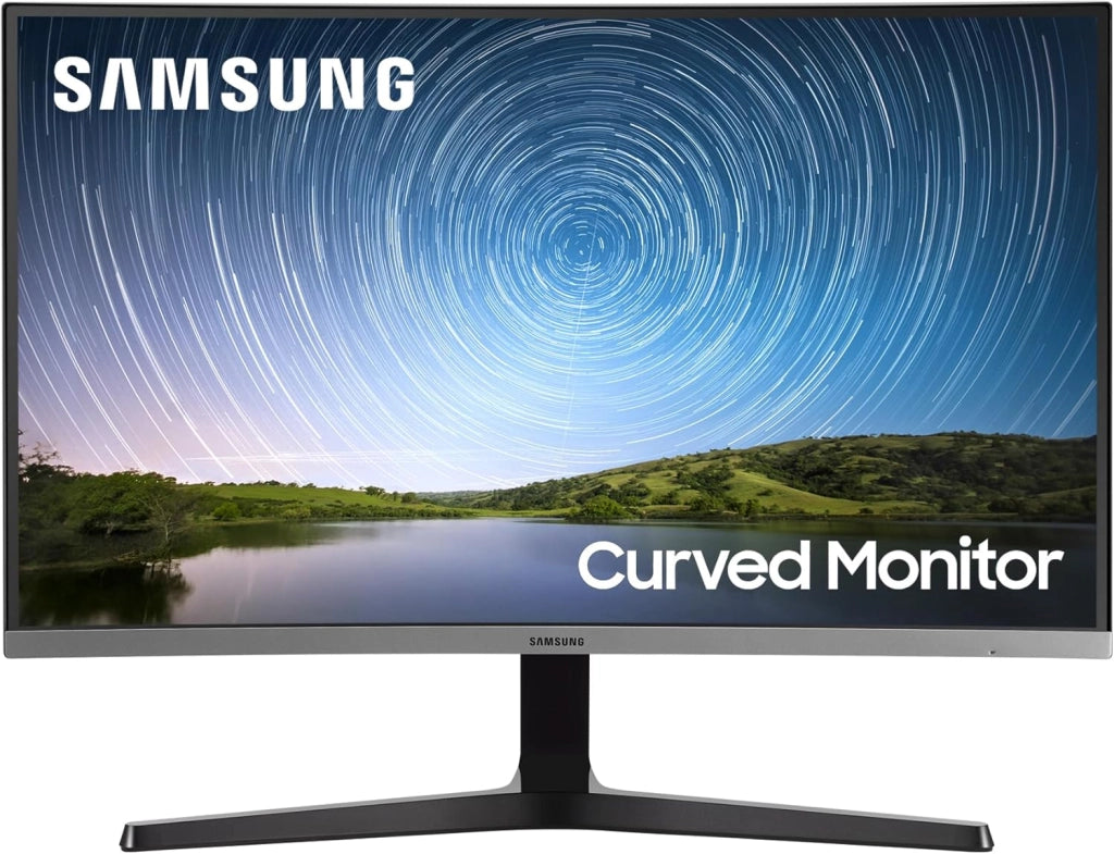 Monitor CR50 (C27R502), Curvo (1500R), 27", 1920x1080 (Full HD), VA, 75 Hz, 4 ms, FreeSync, HDMI, D-Sub, Ingresso Audio, Flicker Free, Eye Saver Mode, Dark Blue Gray