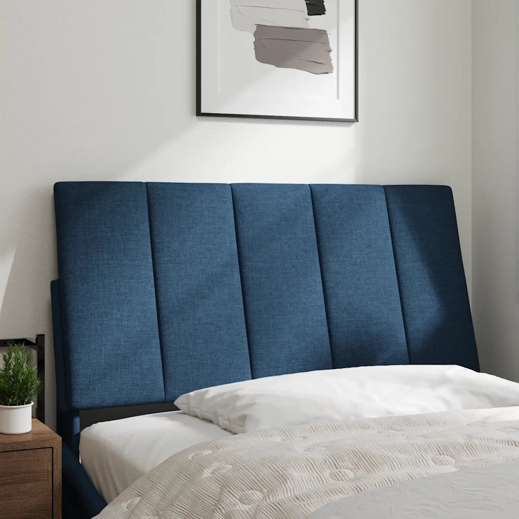 Cuscino Testiera Hanko Blu 100 cm in Tessuto CFW2929151