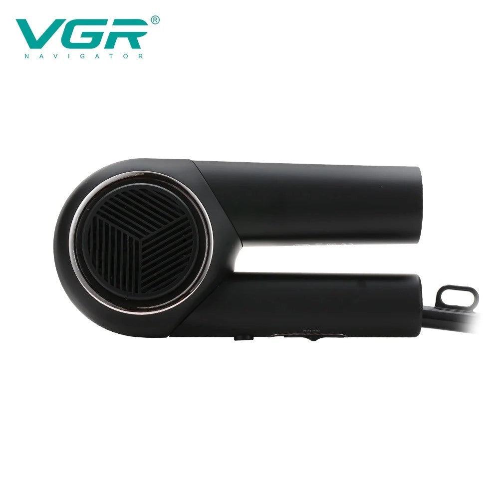 Trade Shop - Asciugacapelli Professionale 1600w-2000w Portatile Pieghevole A 3 Velocità V-420 -