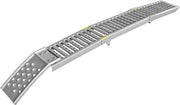 Piastra di carico in acciaio - Ripiegabile - 200x26x5cm - Capacità di carico 250kg - Piastra di carico ripiegabile