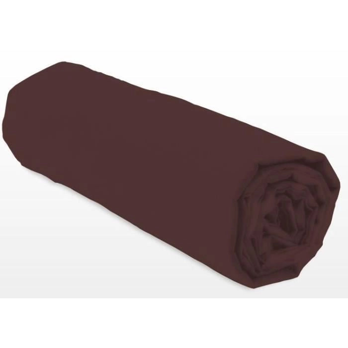 Lenzuolo con angoli - LOVELY HOME - LH71593 - 140x190+35 cm - Marrone