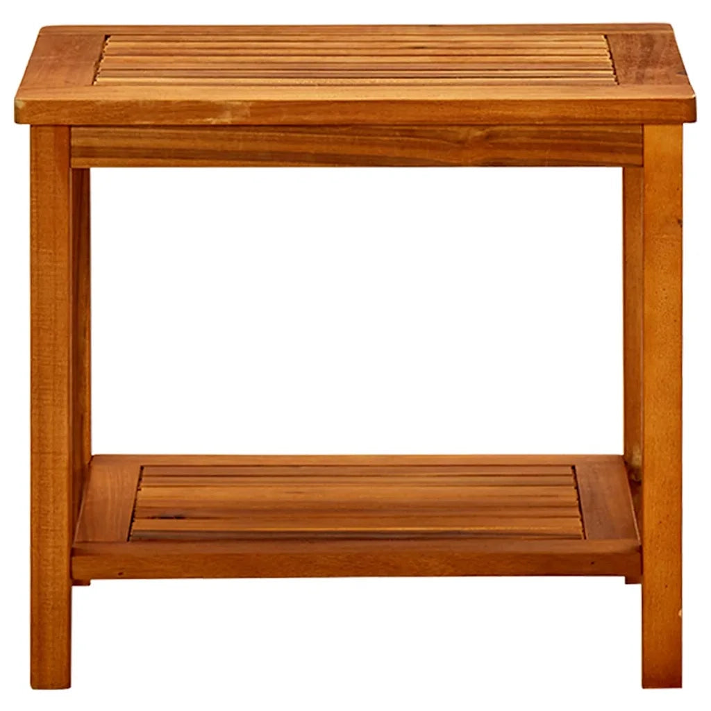 Tavolino da salotto | Tavolino da caff¨¨ | Tavolino da Soggiorno 50x35x45 cm in Legno Massello di Acacia