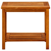 Tavolino da salotto | Tavolino da caff¨¨ | Tavolino da Soggiorno 50x35x45 cm in Legno Massello di Acacia