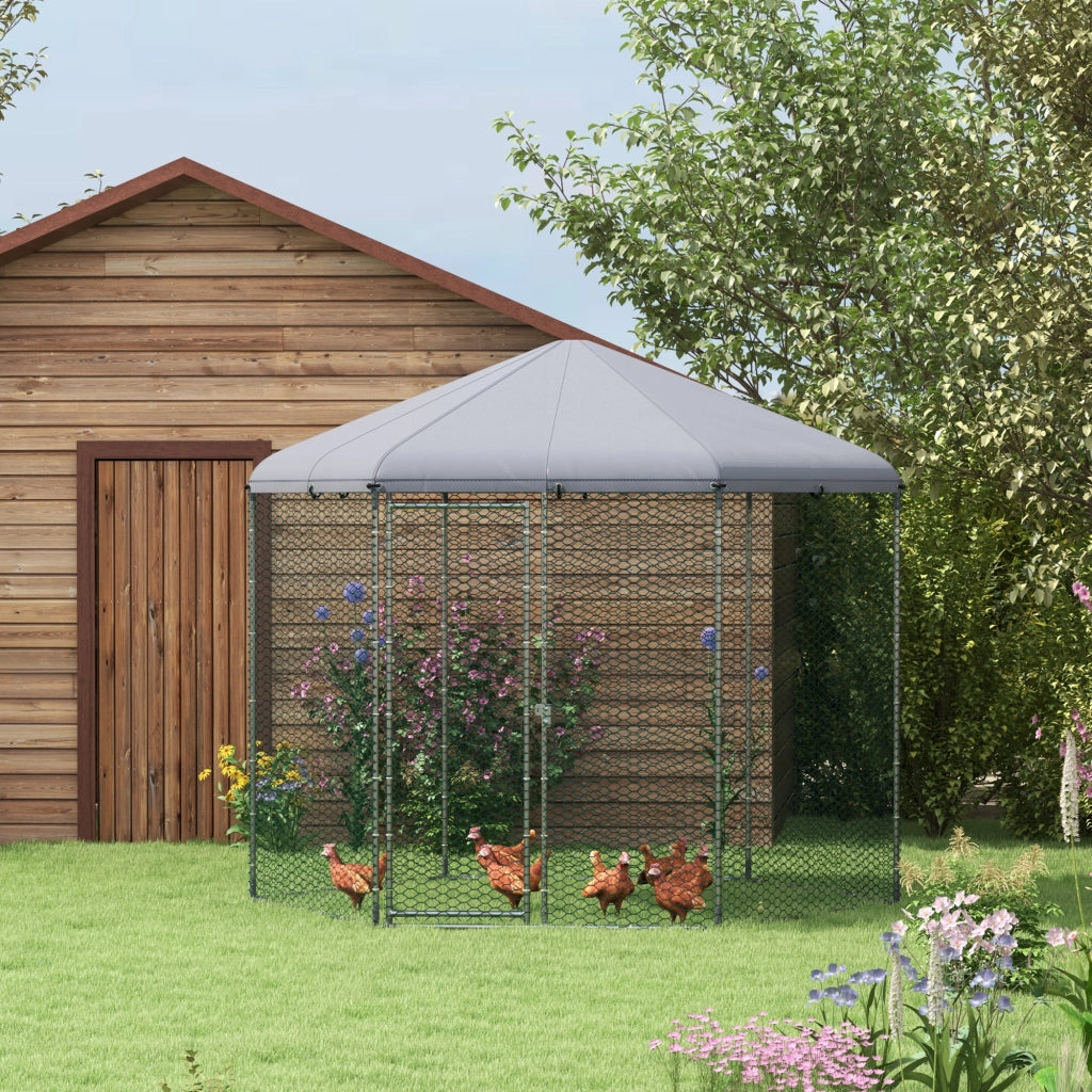 Recinto per polli esterno ¨C Minimal ¨C 5 m2 2.8x2.45x2.46 m
