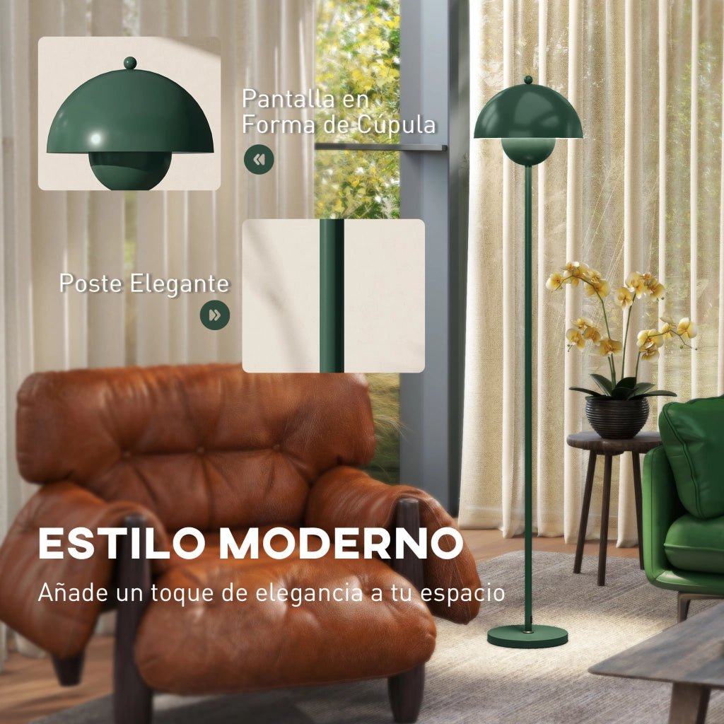 Lampada da Terra Moderna per Soggiorno ¨C zephmum ¨C Verde ?30x155 cm
