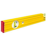 Stabila 19164 80 AS Livella a Bolla in Alluminio 50 cm 2 Fiale Precisione 0,5 mm-m colore Giallo