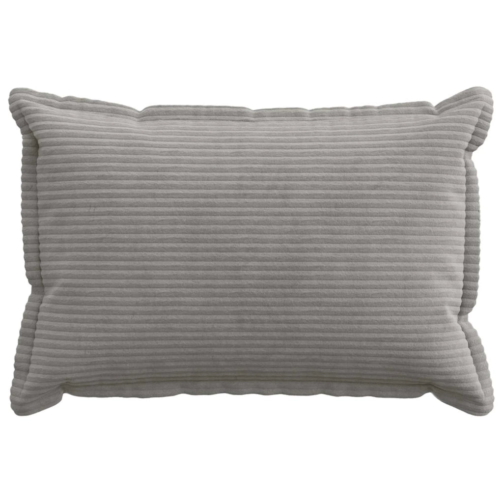 Federa 2 pz HOUTEN Grigio Chiaro 50 x 70 cm corduroy 919497