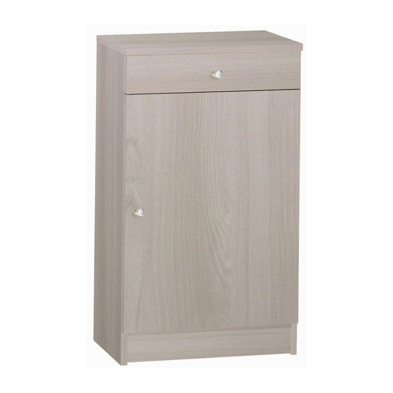 Mobile 1 Ante 1 Cassetto Kit Olmo Chiaro cm 46x34x80h - Sarmog